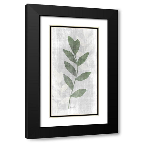 Stem in Nature 1 Black Modern Wood Framed Art Print with Double Matting by Brown, Denise