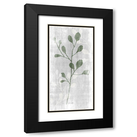 Stem in Nature 2 Black Modern Wood Framed Art Print with Double Matting by Brown, Denise