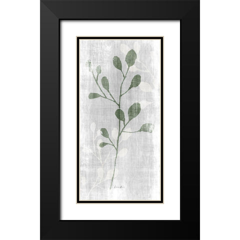 Stem in Nature 2 Black Modern Wood Framed Art Print with Double Matting by Brown, Denise