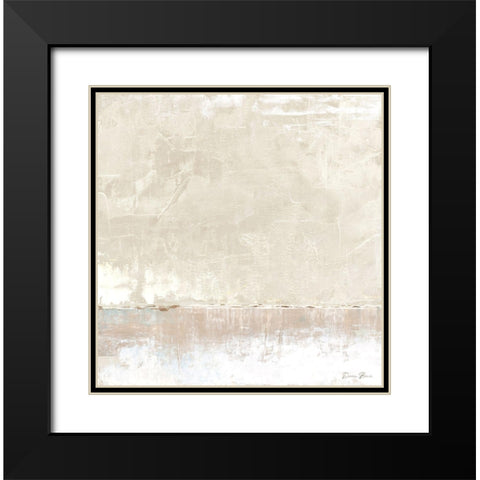 Better Days Black Modern Wood Framed Art Print with Double Matting by Brown, Denise