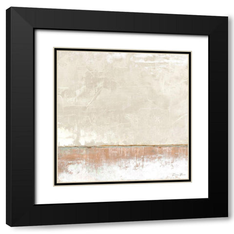Better Days 2.0 Flat Black Modern Wood Framed Art Print with Double Matting by Brown, Denise
