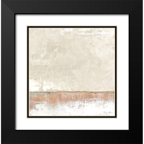 Better Days 2.0 Flat Black Modern Wood Framed Art Print with Double Matting by Brown, Denise