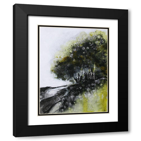 Dense Forest Edge 1620 Black Modern Wood Framed Art Print with Double Matting by Charest, Doris