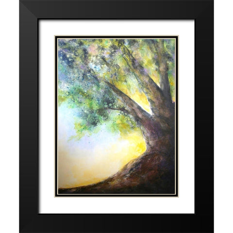 Perfect Quiet Spot  2030 Black Modern Wood Framed Art Print with Double Matting by Charest, Doris