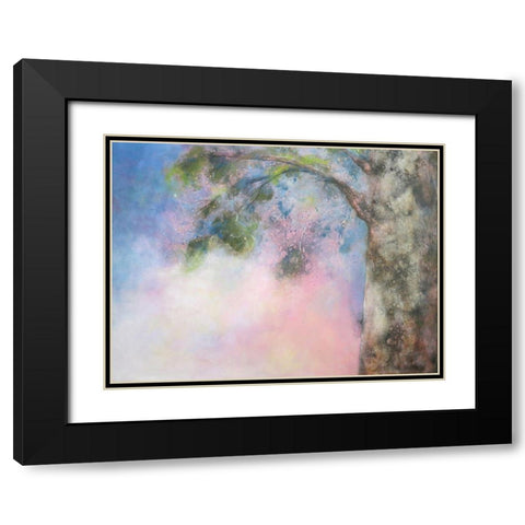 Une Petite Brise Dans Les Branches 1824 Black Modern Wood Framed Art Print with Double Matting by Charest, Doris