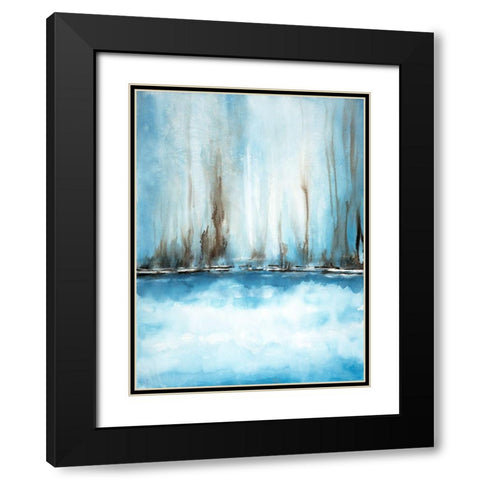 Breakthrough 1 Black Modern Wood Framed Art Print with Double Matting by Charest, Doris