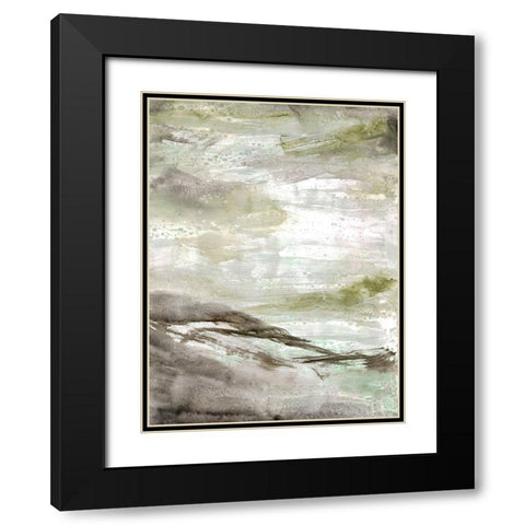 Surreal 1 Black Modern Wood Framed Art Print with Double Matting by Charest, Doris