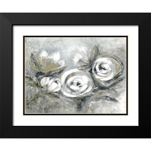 Inspirational Serenity 1 Black Modern Wood Framed Art Print with Double Matting by Charest, Doris