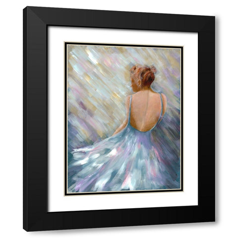 Dancing Queen 1 Black Modern Wood Framed Art Print with Double Matting by Charest, Doris