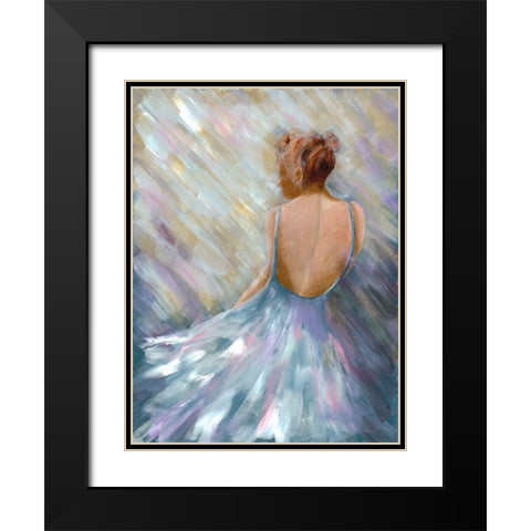 Dancing Queen 1 Black Modern Wood Framed Art Print with Double Matting by Charest, Doris