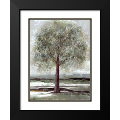 Twilight Of Spring 1 Black Modern Wood Framed Art Print with Double Matting by Charest, Doris