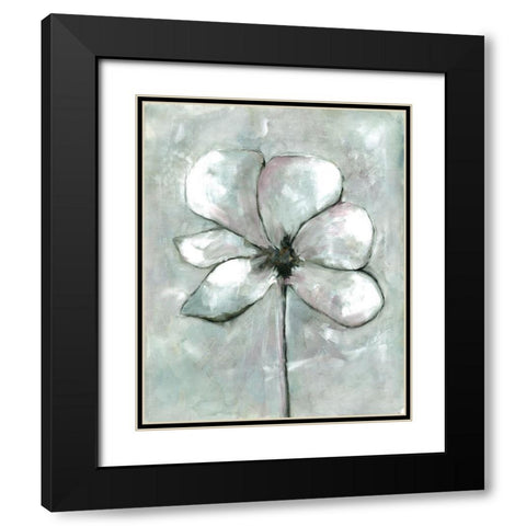 Vapor Bloom 1 Black Modern Wood Framed Art Print with Double Matting by Charest, Doris