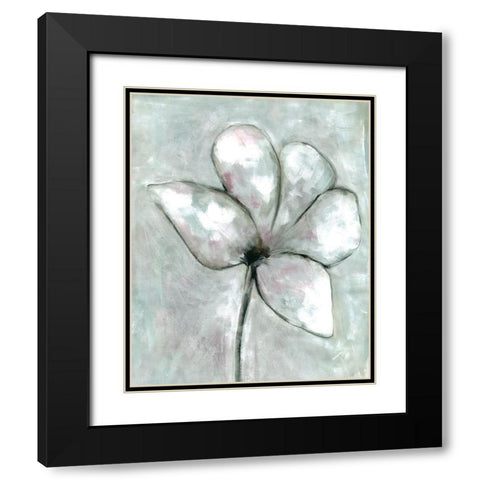 Vapor Bloom 2 Black Modern Wood Framed Art Print with Double Matting by Charest, Doris