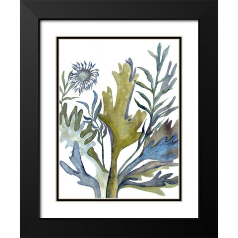 Underwater Spectacle 1 Black Modern Wood Framed Art Print with Double Matting by Charest, Doris