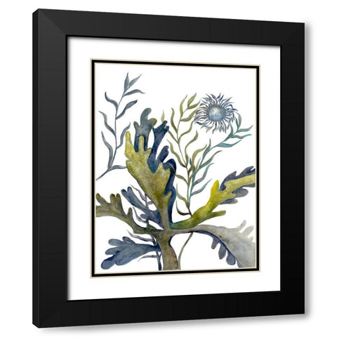 Underwater Spectacle 2 Black Modern Wood Framed Art Print with Double Matting by Charest, Doris