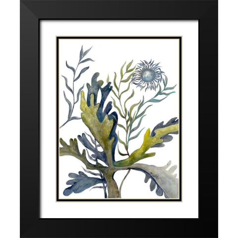 Underwater Spectacle 2 Black Modern Wood Framed Art Print with Double Matting by Charest, Doris