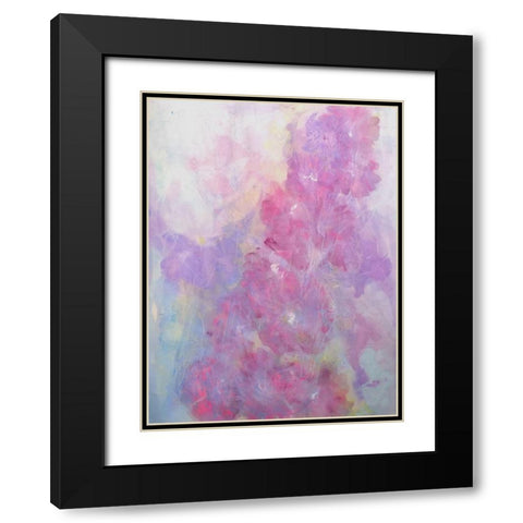 Vibrant Release 1 Black Modern Wood Framed Art Print with Double Matting by Charest, Doris