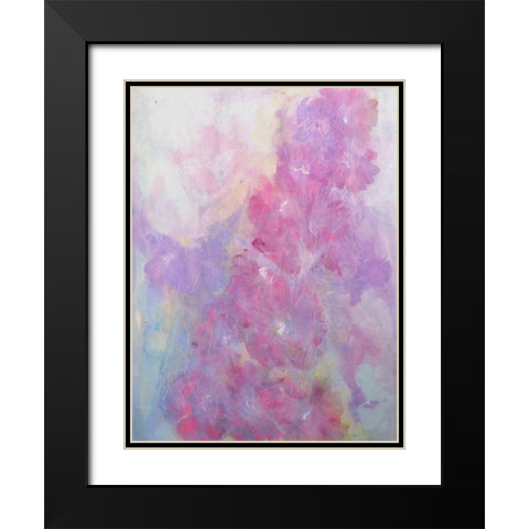 Vibrant Release 1 Black Modern Wood Framed Art Print with Double Matting by Charest, Doris