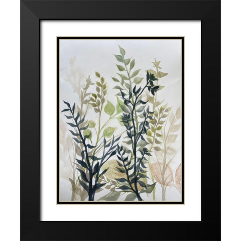 Reaching Heights 2 Black Modern Wood Framed Art Print with Double Matting by Charest, Doris