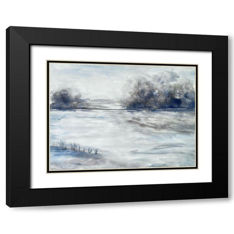 Morning Storms 2 Black Modern Wood Framed Art Print with Double Matting by Charest, Doris