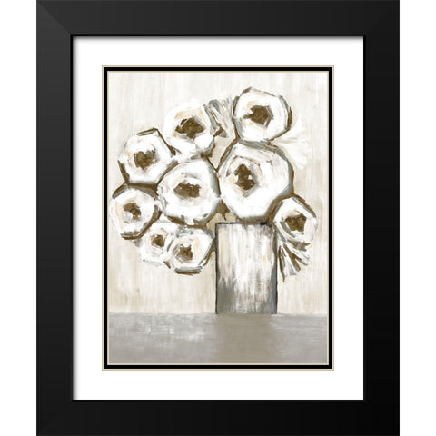 Brilliant Still Life Black Modern Wood Framed Art Print with Double Matting by Charest, Doris