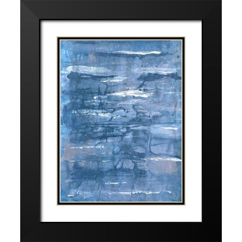 Frantic Significance 1 Black Modern Wood Framed Art Print with Double Matting by Charest, Doris