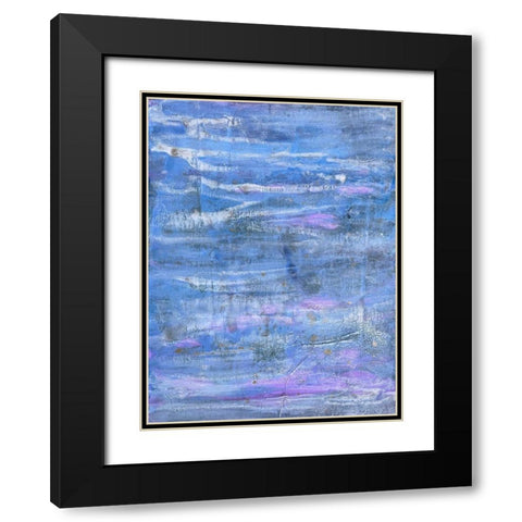 Interior Matter 1 Black Modern Wood Framed Art Print with Double Matting by Charest, Doris