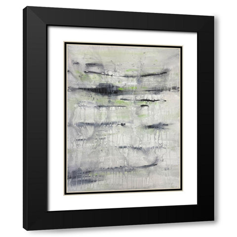 Tender Deformation 1 Black Modern Wood Framed Art Print with Double Matting by Charest, Doris