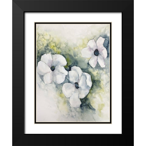 Deceiving Innocense 2 Black Modern Wood Framed Art Print with Double Matting by Charest, Doris