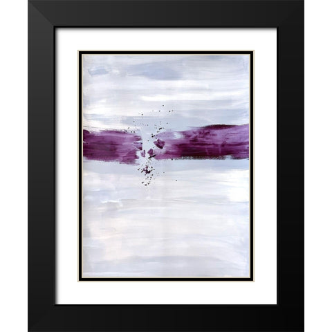 Charming Significance 1 Black Modern Wood Framed Art Print with Double Matting by Charest, Doris