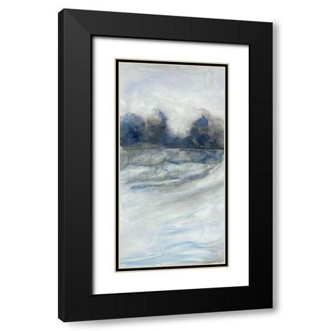 Morning Showers 2 Black Modern Wood Framed Art Print with Double Matting by Charest, Doris