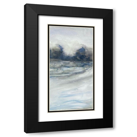 Gloomy Weather 1 Black Modern Wood Framed Art Print with Double Matting by Charest, Doris