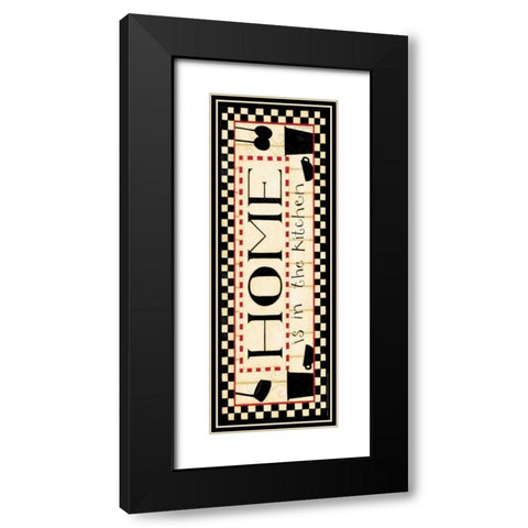 Home Black Modern Wood Framed Art Print with Double Matting by DiPaolo, Dan