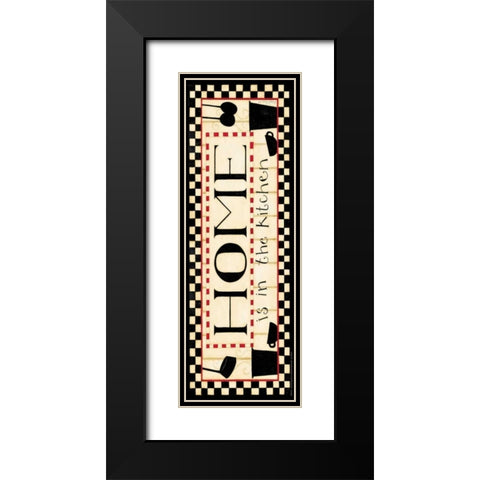 Home Black Modern Wood Framed Art Print with Double Matting by DiPaolo, Dan