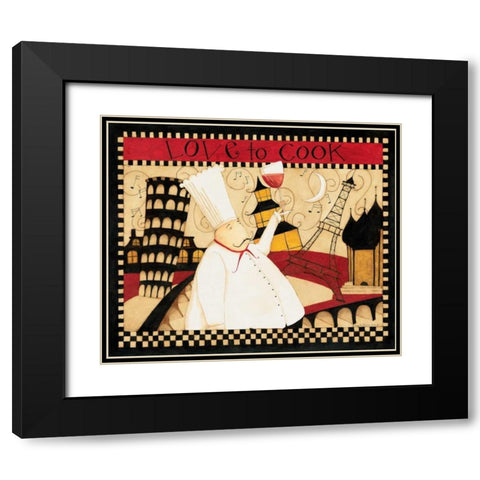 Travel Black Modern Wood Framed Art Print with Double Matting by DiPaolo, Dan