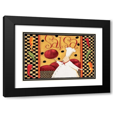 AUG1001159_LTC_51 Black Modern Wood Framed Art Print with Double Matting by DiPaolo, Dan