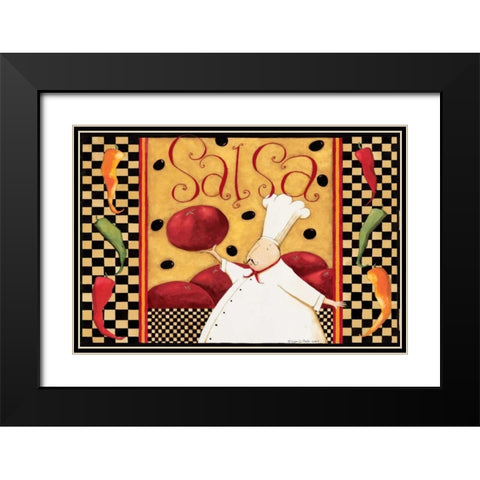 AUG1001159_LTC_51 Black Modern Wood Framed Art Print with Double Matting by DiPaolo, Dan