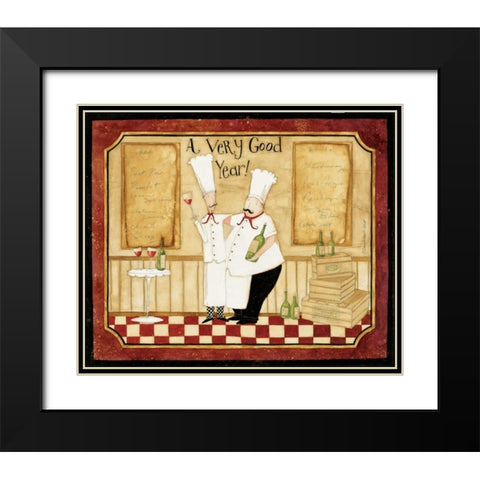 Friends Black Modern Wood Framed Art Print with Double Matting by DiPaolo, Dan