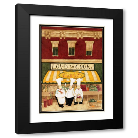 Together Black Modern Wood Framed Art Print with Double Matting by DiPaolo, Dan