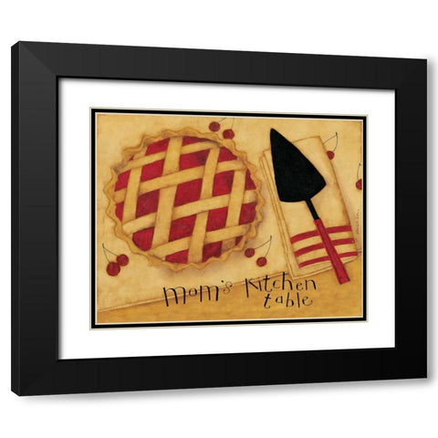 Cut It Black Modern Wood Framed Art Print with Double Matting by DiPaolo, Dan