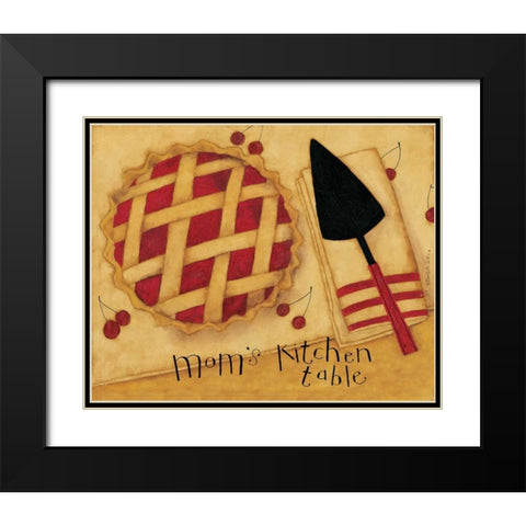 Cut It Black Modern Wood Framed Art Print with Double Matting by DiPaolo, Dan