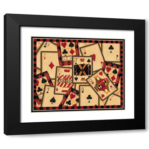 All Of A kind Black Modern Wood Framed Art Print with Double Matting by DiPaolo, Dan