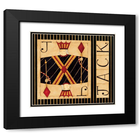 Jack Black Modern Wood Framed Art Print with Double Matting by DiPaolo, Dan