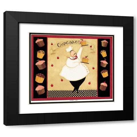 Sweet All Over Black Modern Wood Framed Art Print with Double Matting by DiPaolo, Dan