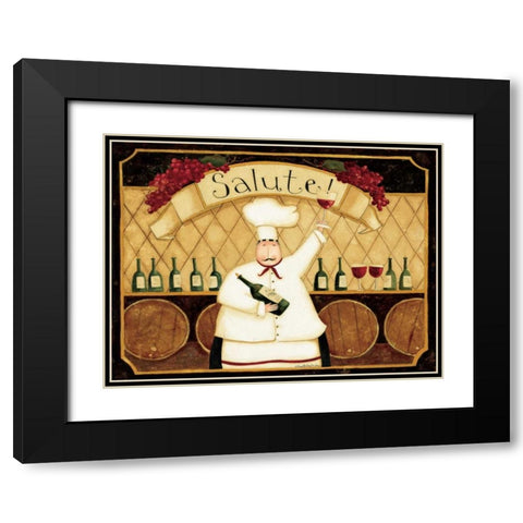 Tasty Wine Black Modern Wood Framed Art Print with Double Matting by DiPaolo, Dan