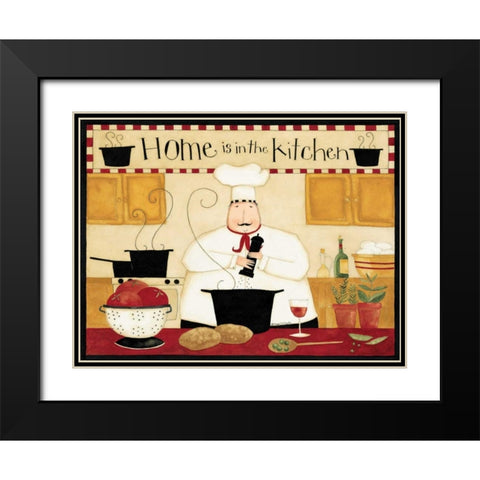Home Kitchen Black Modern Wood Framed Art Print with Double Matting by DiPaolo, Dan