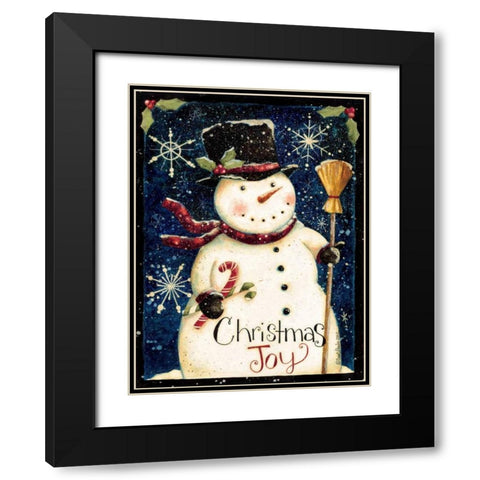 Hey Man Black Modern Wood Framed Art Print with Double Matting by DiPaolo, Dan