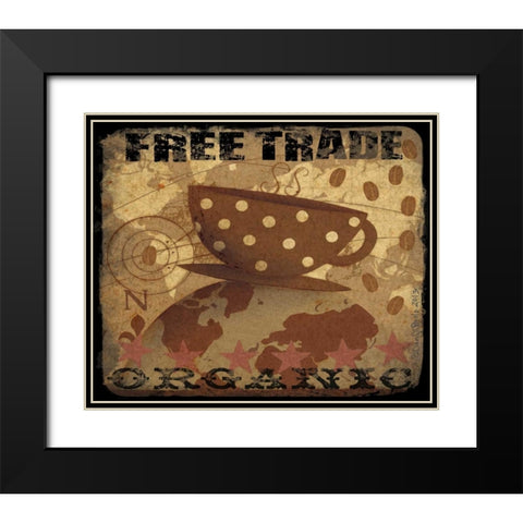Free Trade Black Modern Wood Framed Art Print with Double Matting by DiPaolo, Dan
