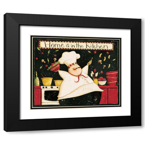 Home Kitchen Black Modern Wood Framed Art Print with Double Matting by DiPaolo, Dan