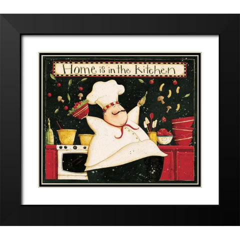 Home Kitchen Black Modern Wood Framed Art Print with Double Matting by DiPaolo, Dan